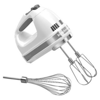 KitchenAid 7 Speed Digital Hand Mixer   White