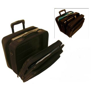 Stebco Black Rolling 17 inch Laptop Business Case