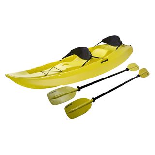 Lifetime Manta Yellow Kayak (YellowDimensions 19 inches high x 36 inches wide x 120 inches longWeight 60 pounds )