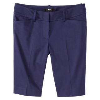 Mossimo Petites Bermuda Shorts   Blue 8P