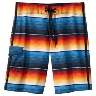 Mossimo Supply Co. Mens 11 Board Shorts   Ombre Stripes 36