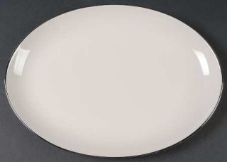 Pickard Juliet 12 Oval Serving Platter, Fine China Dinnerware   No Decals,Coupe