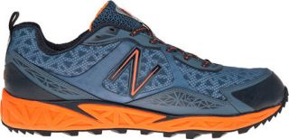Mens New Balance MT910   Navy/Orange Running Shoes