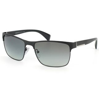 Prada Unisex Pr 51os Fad3m1 Matte Black Sunglasses