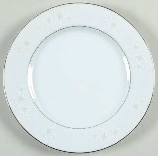 Seyei Chateau Salad Plate, Fine China Dinnerware   Platinum Trim, Rim  Shape