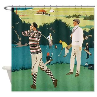  Vintage Golf Ball Shower Curtain  Use code FREECART at Checkout