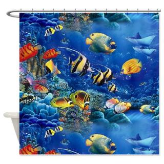  Tropical Fish Shower Curtain  Use code FREECART at Checkout