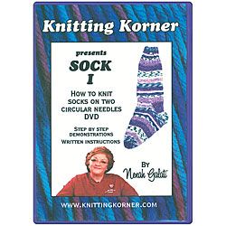 Knitting Korner Sock I Instructional Dvd