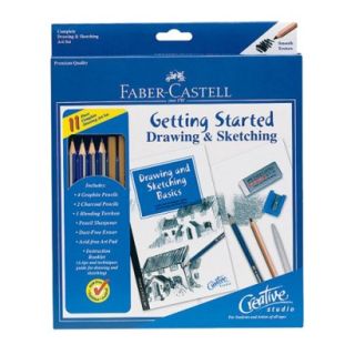Faber Castell Getting Started Drawing and Sketching Set