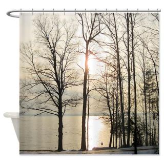  Adirondack Winter Sunrise Shower Curtain  Use code FREECART at Checkout