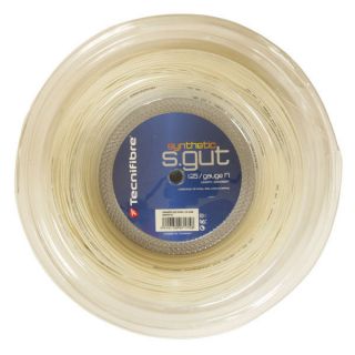 Tecnifibre Synthetic 17g Reel Pearl White  Natural