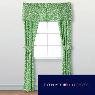 Tommy Hilfiger Hydrangea Petals Pole Top Drape Pair