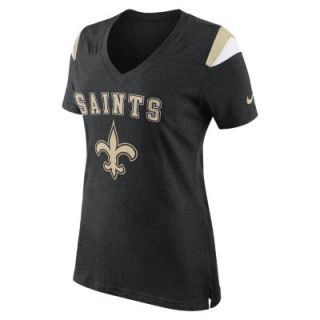 Nike Fan (NFL New Orleans Saints) Womens T Shirt   Black