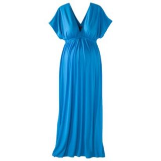 ME Knit Kimono Maxi Dress B Blue L