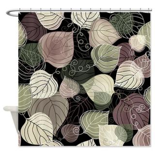  Autumn Leaf Pattern Shower Curtain  Use code FREECART at Checkout