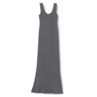 Merona Womens Knit Maxi Tank Dress   Heather Gray   XS
