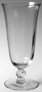 Heisey Barbara Fritchie Clear Iced Tea   Stem #3416, Optic Bowl, Clear