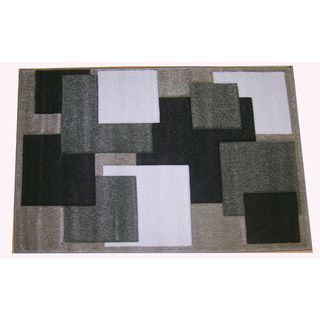 Modern Deco Champagne Boxes Rug (39 X 51)