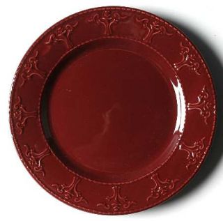  Athena Merlot Dinner Plate, Fine China Dinnerware   All Merlot,Embossed