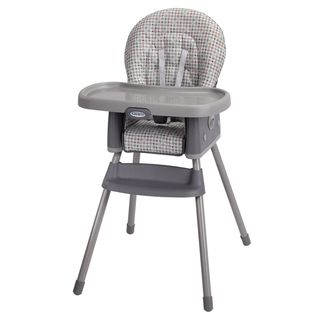 Graco Simpleswitch Highchair In Pasadena (White/multiPattern PasadenaSeat height 24 inches highDimensions 43 inches high x 23.5 inches wide x 28.5 inches deep )
