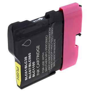 Basacc Brother Lc61m Compatible Magenta Ink Cartridge (MagentaCompatible with BrotherDCP 145C, 165C, 185C, 385C, 535CN, 585CW, 6690CWMFC 250C, 255CW, 290c, 295CN, 490CN, 490CW, 5490CN, 5890CN, 6490CW, 670CD, 670CDW, 6890CDW, 790CW, 795CW, 930CDN, 930CDWN