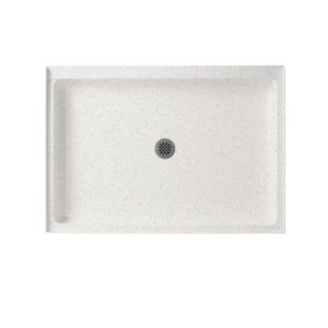 Swanstone SF03448MD.035 Universal 34 in. x 48 in. Solid Surface Single Threshold