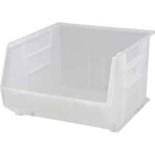 Quantum Storage Hulk Bin   23 7/8in. x 16 1/2in. x 14 1/2in., Clear, Model#