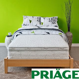 Priage Hybrid 11 inch Euro Box Top King size Comfort Gel Memory Foam And Icoil Mattress (KingSet includes One (1) mattressConstruction Four layers of premium foam support; 1 inch top quilted layer of gel memory foam to provide a cooler sleep surface; 2 