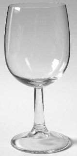 Judel Plain Raised Foot Wine Glass   Clear,Undecorated,Raised Foot,No Trim