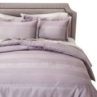 Fieldcrest Luxury Striped Comforter   Lavender (King)