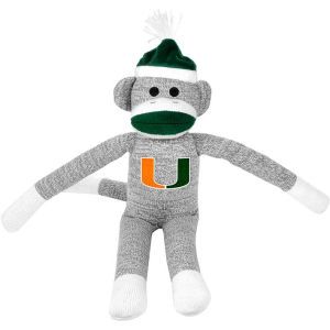 Miami Hurricanes Team Beans Sock Monkey
