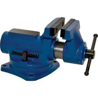 Yost Compact Bench Vise   4in. Jaw Width, 360� Swivel Base, Model# RIA 4