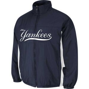 New York Yankees Majestic MLB Youth Double Climate On Field Jacket