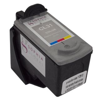 Sophia Global Remanufactured Color Ink Cartridge Replacement For Canon Cl 31 With Ink Level Display (ColorPrint yield Up to 206 pagesModel SGCL31CPack of One (1) cartridgeWe cannot accept returns on this product.This high quality item has been factory 