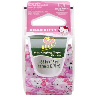 Hello Kitty EZ Start Packaging Tape Licensed 1.88 inch X 15 yard Duct Tape