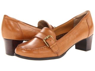 Trotters Gwen Womens 1 2 inch heel Shoes (Tan)