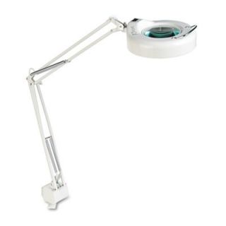 Ledu Clamp On Fluorescent Swing Arm Magnifier Lamp