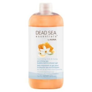 Dead Sea Essentials by AHAVA Enriching Spa, Bubble Bath and Shower Gel   16 oz