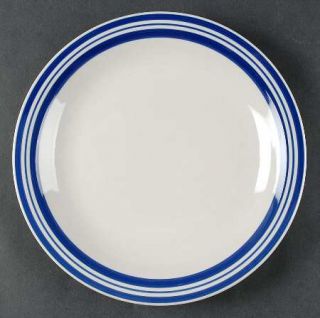 Philippe Richard Diner Story Blue Dinner Plate, Fine China Dinnerware   Blue Ban