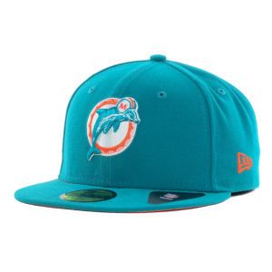 Miami Dolphins New Era NFL Super Bowl Side Patcher 59FIFTY Cap