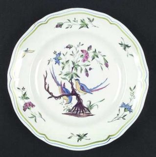 Longchamp Darois Dinner Plate, Fine China Dinnerware   Multicolor Birds And Flow