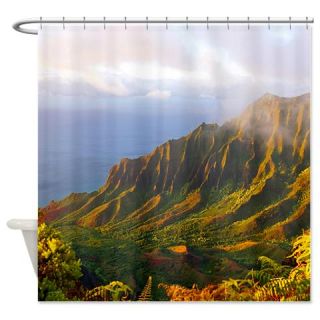  Kalalau Valley Sunset Tropical Shower Curtain  Use code FREECART at Checkout