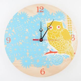 Owl Wall Clock Multi One Size For Women 232062957