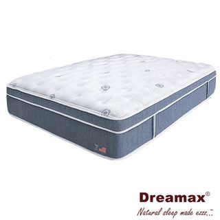 Dreamax Quilted Euro Pillow Top 12 inch King size Innerspring Mattress (Eastern kingSet includes One (1) mattress onlyConstruction 12 inch mattress; 660 comfort core, individually wrapped springs which allows each spring to move independentlySupport Me