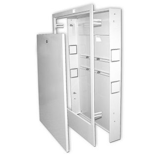 Uponor Wirsbo A2603524 Recessed Manifold Wall Cabinet Radiant Heating amp; Cooling, 35.5 H x 24 W x 3.5 D