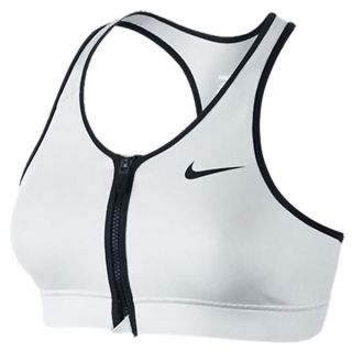 Nike Women`s Pro Bra Zip Front Xsmall 100_White