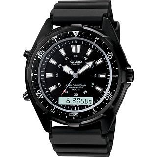Casio Mens Black Dive Watch