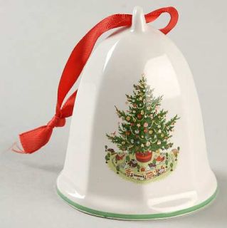 Pfaltzgraff Christmas Heritage 1990 Collector Bell, Fine China Dinnerware   Mult