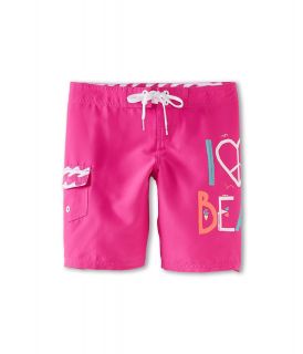 Billabong Kids Beach Boardshort Girls Swimwear (Pink)