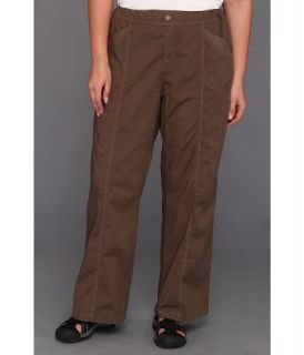 XCVI Plus Size Plus Size Yosemite Wide Leg Pant Womens Casual Pants (Brown)